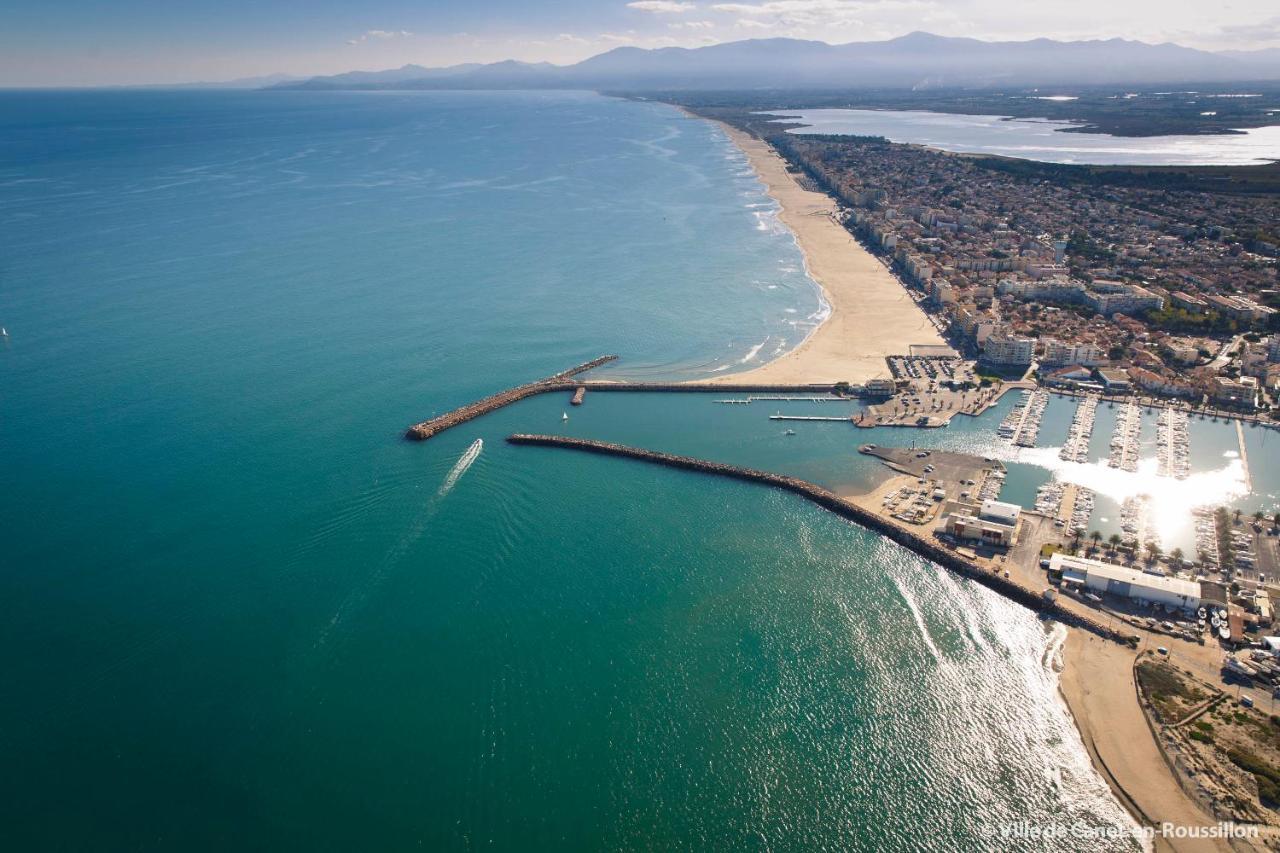 "Voyage" Superbe Vue Mer, Escapade, Evasion Et Bien Etre! Canet-en-Roussillon Dış mekan fotoğraf